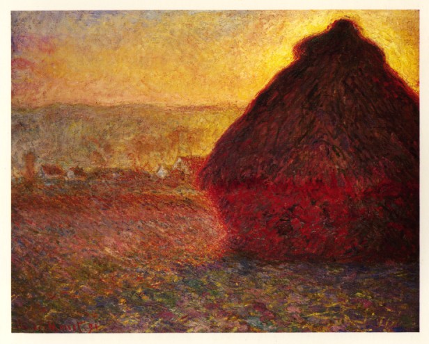 Meule, Soleil Couchant. 1891 (90 Kb); 73,3 x 92.6 cm; Museum of Fine Arts, Boston 